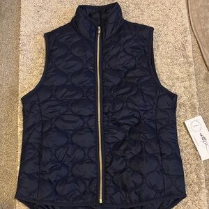 Navy Quilted Women's Vest